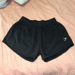 Size Large, black, gymshark shorts